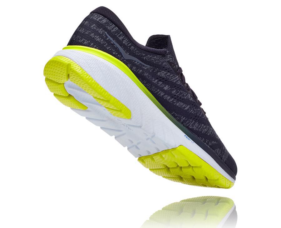 Running Shoes Mens - Hoka One One Cavu 3 - Navy - AUCFNRE-62